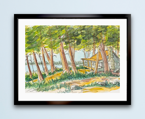Algonquin Park - The Old Cabin — ANDREW D MILNE ART